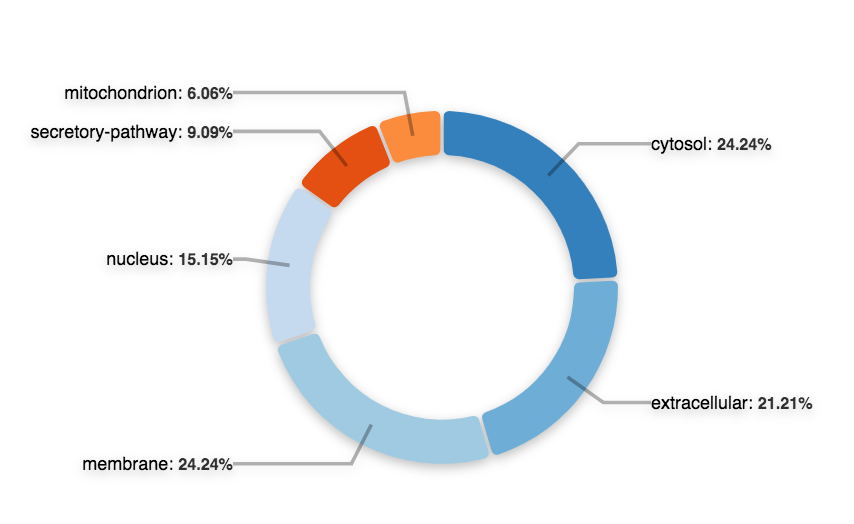 Example of the cellular pie chart